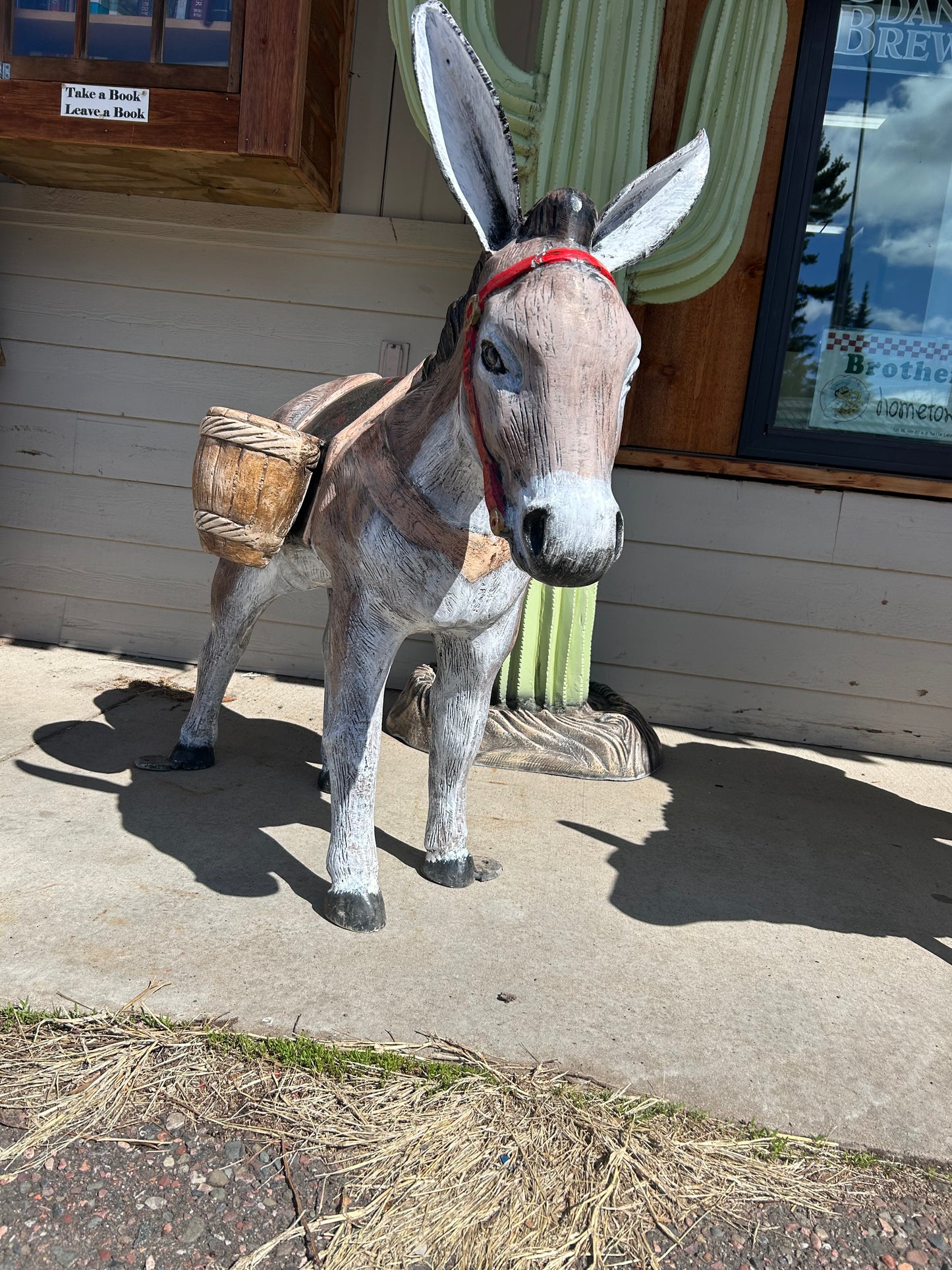 Donkey W/ Baskets