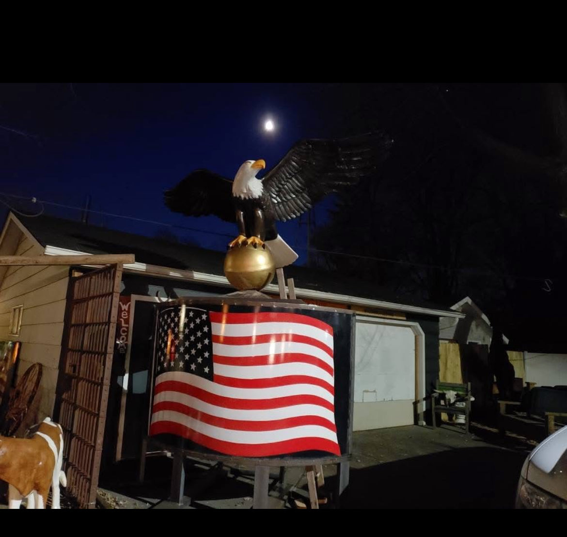 Extra Large Patriotic Eagle
