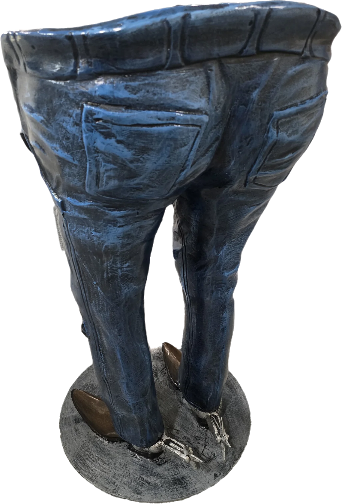 Cowboy Leg Barstool