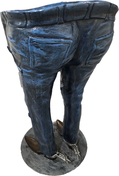 Cowboy Leg Barstool